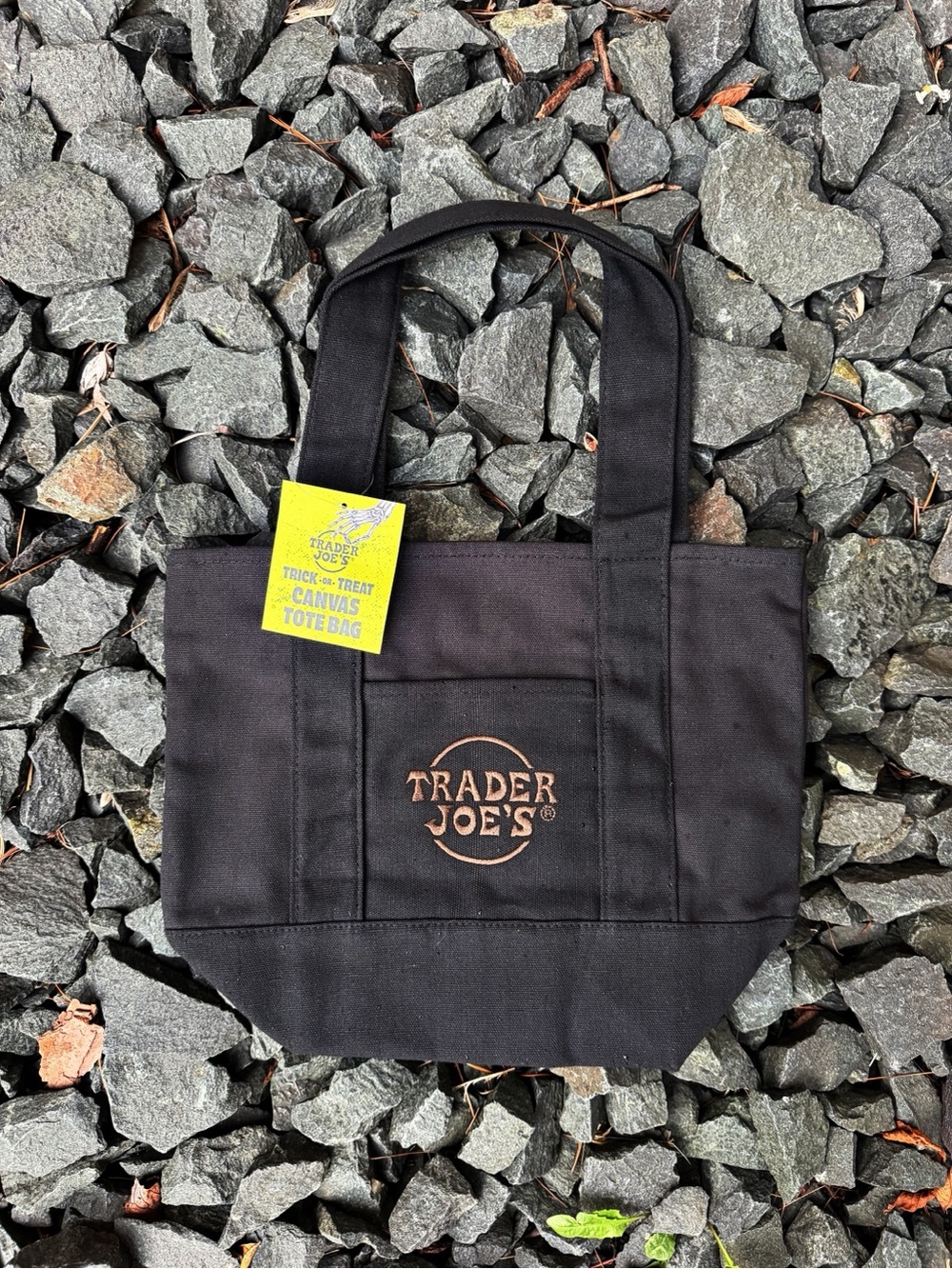 Monochrome Custom Trader Joe’s Mini Tote